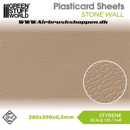 Plasticard - Stone Wall GSW